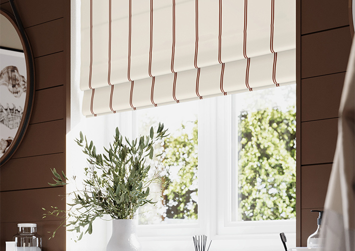The British Stripe Co. Victoria, Teignbridge No.1 - Twist&Fit Roman Blind - Image 5